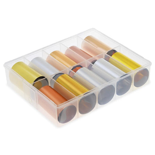 NFS-003 Srebrna, Bakrena, Zlatna i Ružičasto Zlatna - Set folija za prijenos