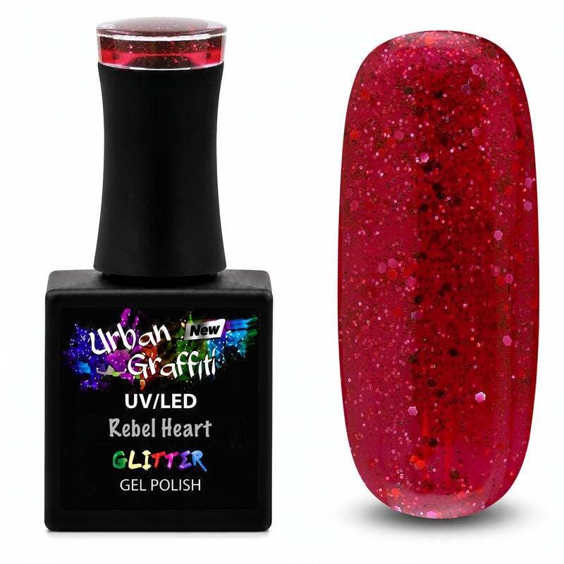 Rebel Heart - UGGP-A1109 Vernis Gel Graffiti Urbain 15ml