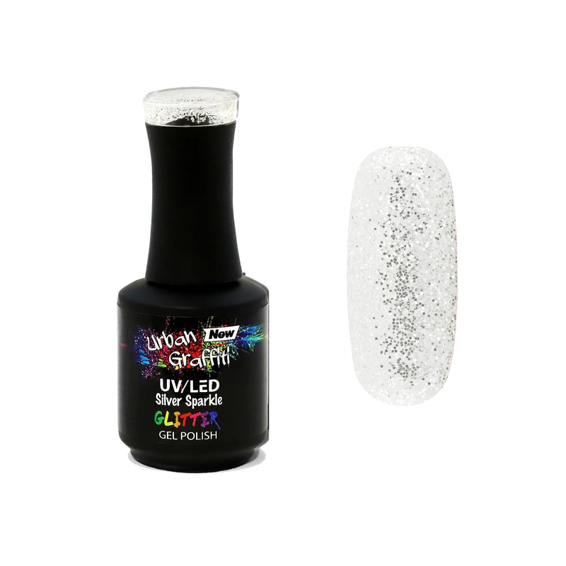 Silver Sparkle - UGGP-A0293 Urban Graffiti Gel Lak 15ml
